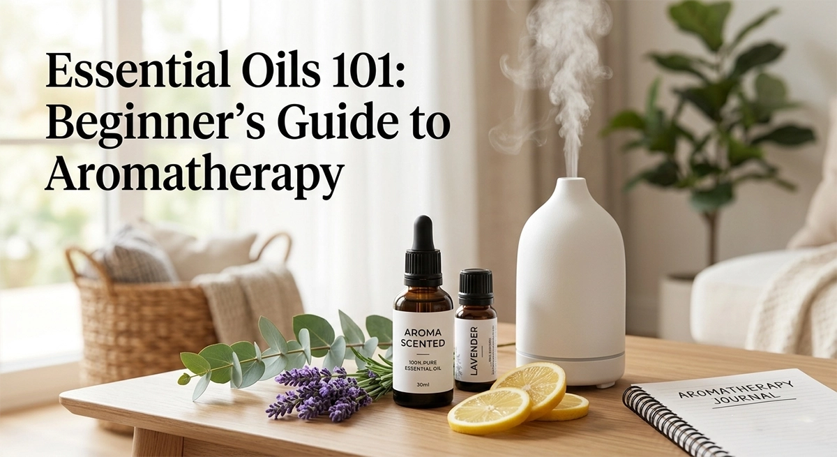 Essential Oils 101: คู่มือฉบับมือใหม่ เริ่มต้นเข้าวงการอโรมาเทอราพียังไงให้โปร!